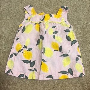 Linen Lemon Dress